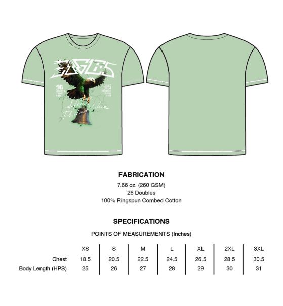 "PHILLY EAGLES" - Boxy Fit