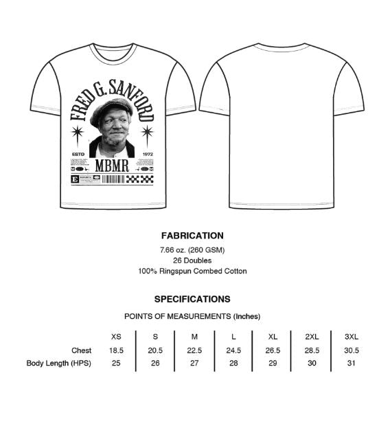 "REDD FOXX" - Boxy Fit