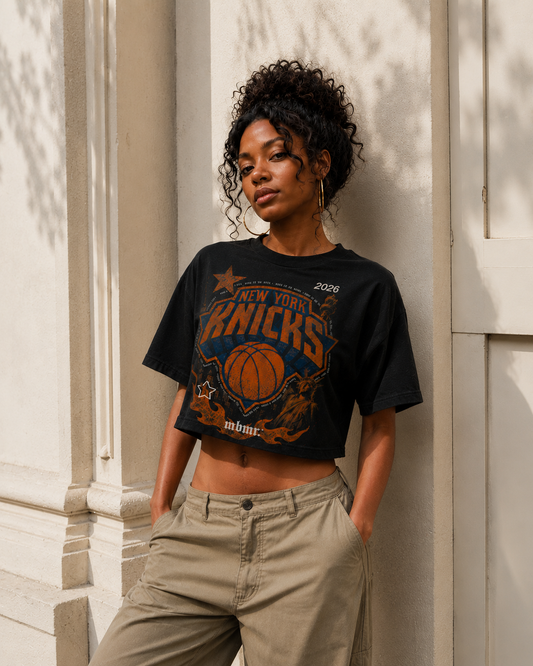 Women's KNICKS '26 Crop Tee