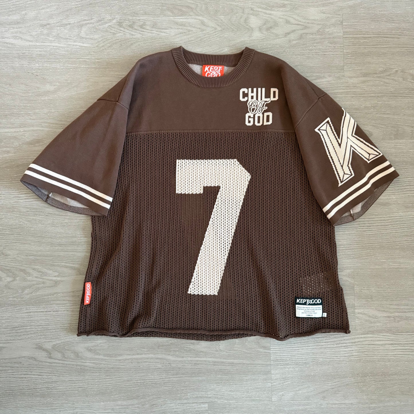KeptxGod Oversized Jersey