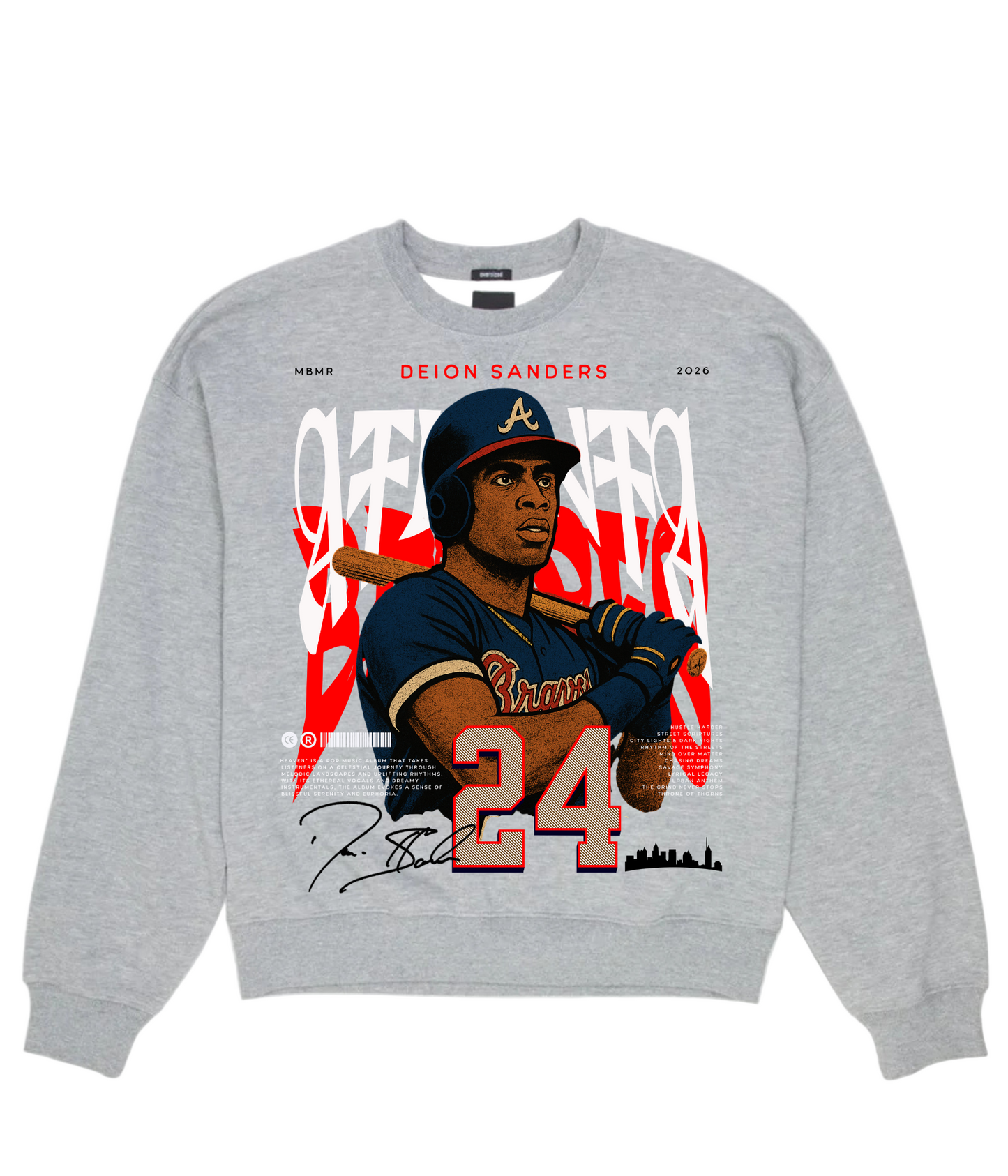 "PRIME" Atlanta Braves Crewneck
